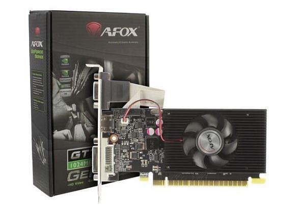 Видеокарта PCIE16 GT710 1GB DDR3 AF710-1024D3L8 AFOX фото 1