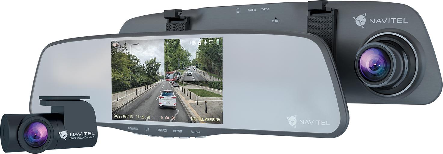 Видеорегистратор Navitel MR255 NV серый 2Mpix 1080x1920 1080p 160гр. MSTAR MSC8339 фото 1