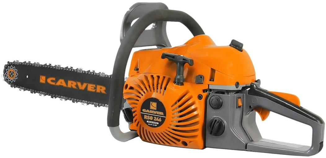 Бензопила Carver RSG 246Х 1750Вт 2.4л.с. дл.шины:16" (38cm) (01.004.00054) фото 1