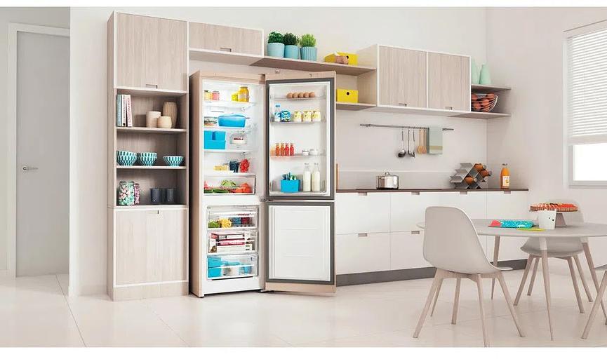 Холодильник Indesit ITR 5180 E бежевый (двухкамерный) фото 7