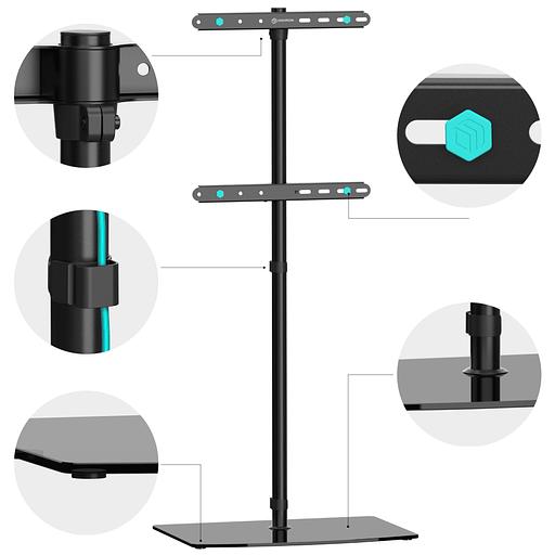 Стойка ONKRON TS5065 черный фото 7
