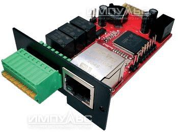 Плата управления Импульс (CNMKI111) Карта SNMP ИМПУЛЬС МКИ-111 фото 2