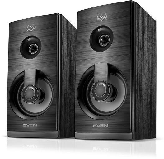 Колонки Sven SPS-512 2.0 черный 6Вт фото 2