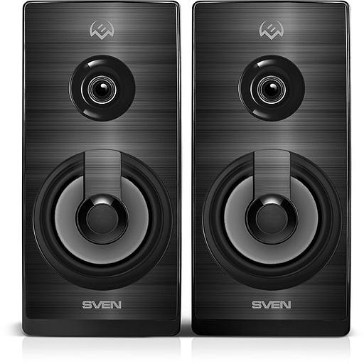 Колонки Sven SPS-512 2.0 черный 6Вт фото 3