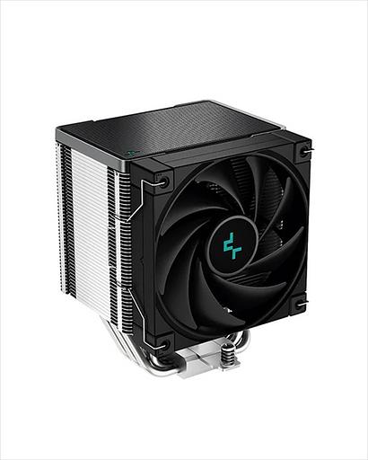 Кулер для процессора DEEPCOOL AK500 LGA20XX/1700/1200/115X/AM5/AM4 (9шт/кор, TDP 240W, PWM, Fan 120mm, 5 тепл. Трубок, Copper Base, черный) RET (AK500) фото 1