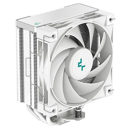 Кулер для процессора DEEPCOOL AK400 WH LGA1700/1200/115X/AM5/AM4 (18шт/кор, TDP 260W, PWM, Fan 120mm, 4 тепл. Трубки, белый) RET (AK400 WH) фото 1