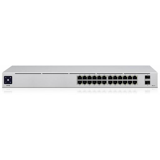 Коммутатор 24PORT 1000M 2SFP POE USW-PRO-24-POE UBIQUITI фото 1