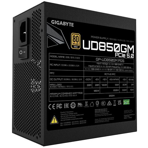Блок питания Gigabyte 850Вт [GP-UD850GM PG5] фото 4