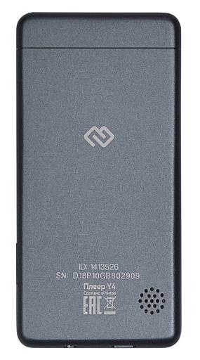 Плеер Hi-Fi Flash Digma Y4 BT 16Gb черный/2.4"/FM/microSDHC фото 2