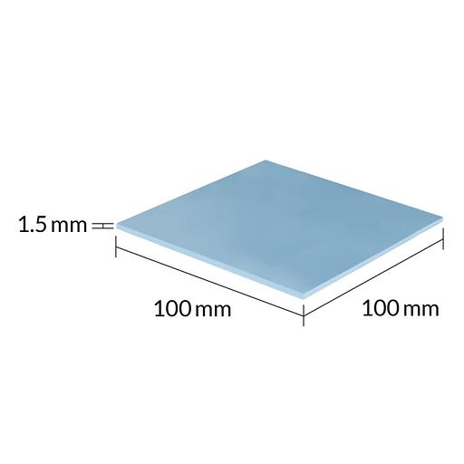 Термопрокладка Arctic Thermal pad 100x100mm, 1,5mm TP-3 (ACTPD00054A) фото 2