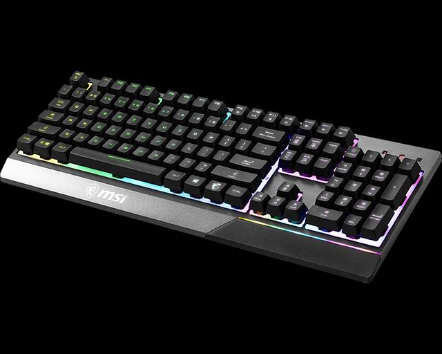 Клавиатра проводная Gaming Keyboard MSI VIGOR GK30, Wired, Mechanical-like plunger switches. 6 zones RGB lighting with several lighting effects. Anti-ghosting Capability. Water Resistant (spill-proof), Black (S11-04RU236-CLA) фото 3