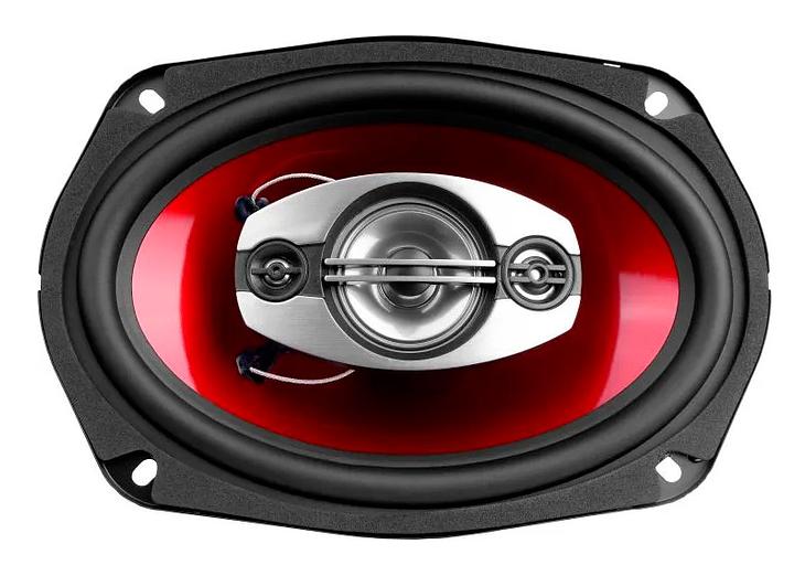 Колонки автомобильные Ural КЛАССИК АС-К6947 200Вт 93дБ 4Ом 15x23см (6x9дюйм) (ком.:2кол.) коаксиальные четырехполосные фото 1