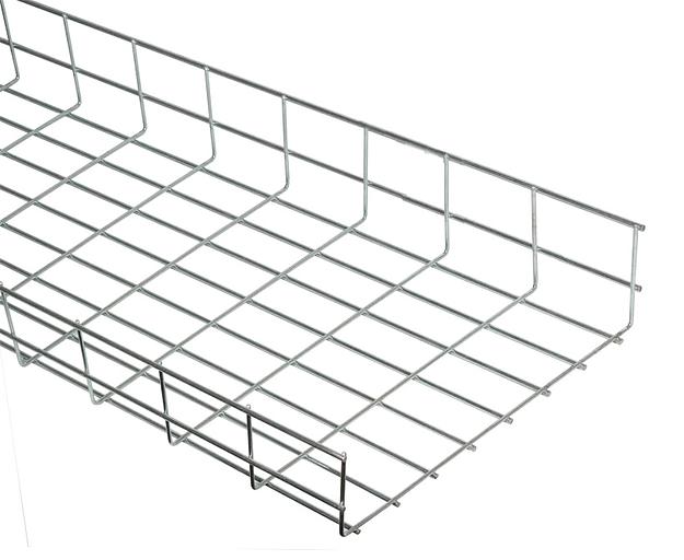 Лоток проволочный IEK CLWG10-060-300-3 60x300мм L3000мм сталь оц. 3.8мм горяч.оцинк. без встроен.раздел. U-образная форма сталь (упак.:1шт) фото 1
