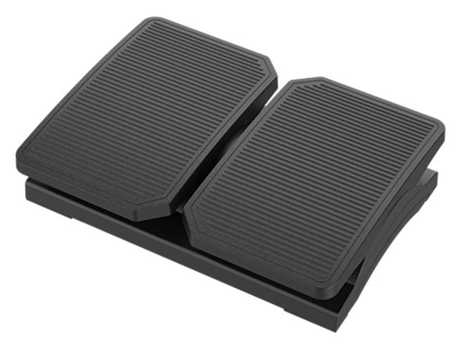 Подставка для ног Бюрократ Step черный (STEP (F6064)) фото 1