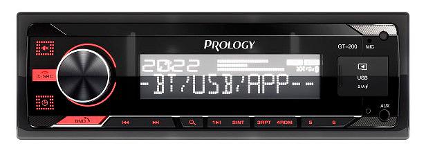 Автомагнитола Prology GT-200 1DIN 4x55Вт фото 1