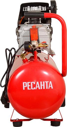 Компрессор поршневой Ресанта КП-50/300М масляный 300л/мин 50л 2000Вт красный/черный фото 2