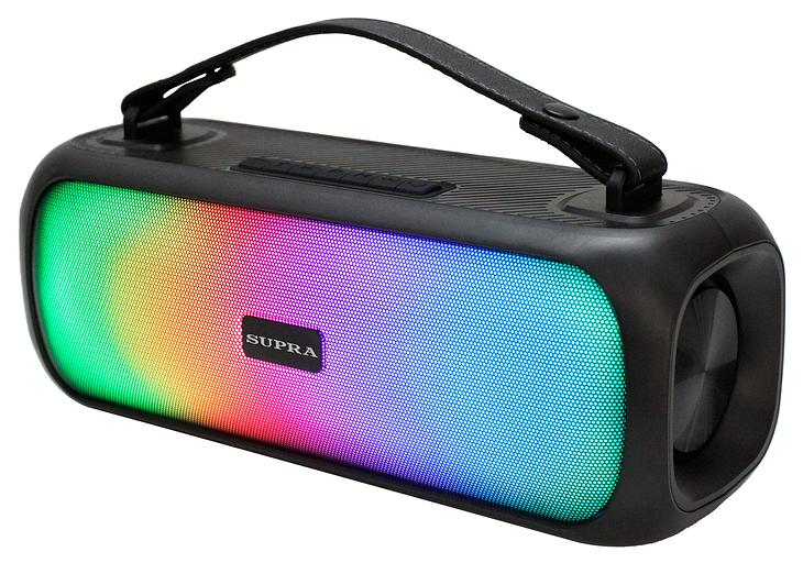 Аудиомагнитола Supra BTS-690 черный 40Вт MP3 FM(dig) USB BT microSD фото 1
