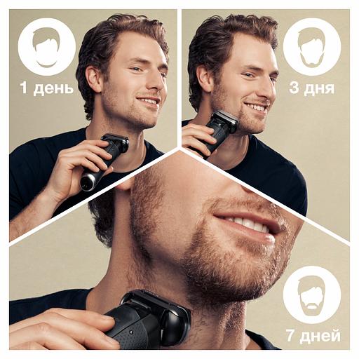 Бритва сетчатая Braun Series 9 9410s реж.эл.:5 питан.:аккум. черный фото 5