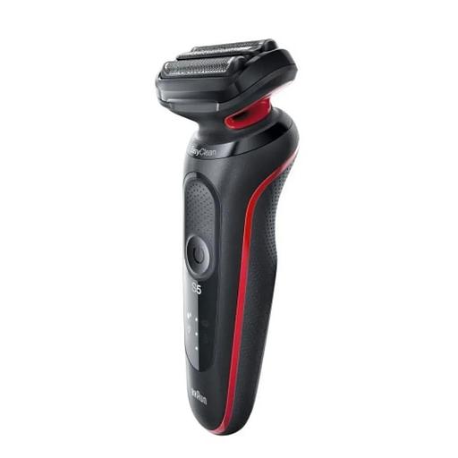 Бритва сетчатая Braun Series 5 51-R1000s реж.эл.:3 питан.:аккум. красный/черный фото 4