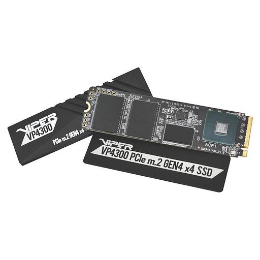 SSD PATRIOT Viper VP4300 2Тб M.2 NVMe 3D NAND Скорость записи 6800 Мб/сек. Скорость чтения 7400 Мб/сек. TBW 2000 Тб VP4300-2TBM28H фото 2