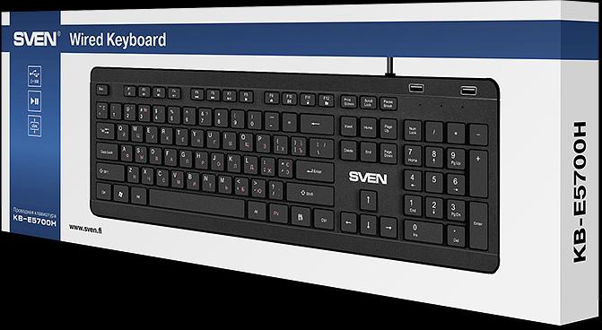 Клавиатура SVEN KB-E5700H Sven KB-E5700H (SV-019150) фото 5
