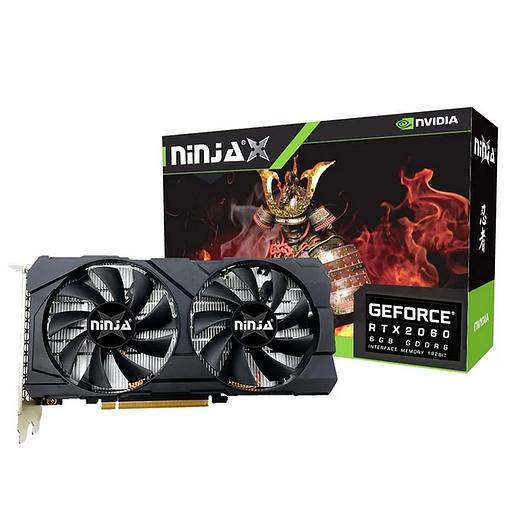Видеокарта Ninja (Sinotex) nVidia RTX 2060 1365 6144 14000 192 RTL [NF206FG66F] фото 1