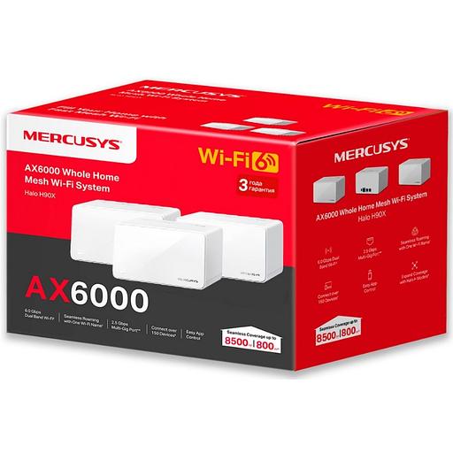 Halo H90X(3-pack) AX6000 Домашняя Mesh Wi-Fi 6 система AX6000 Домашняя Mesh Wi-Fi 6 система фото 3