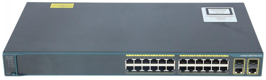 Коммутатор Cisco Catalyst 2960-Plus 24LC-L (WS-C2960+24LC-L) фото 1