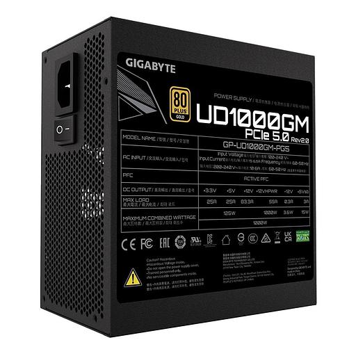 Блок питания Gigabyte [GP-UD1000GM PG5 v2] фото 3