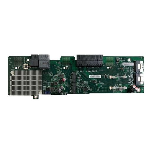 AOM-SADPT-S Bypass card for serviceable 60/90 Bay Systems, PCI Switch, 2x M.2 (2280/22110) фото 1