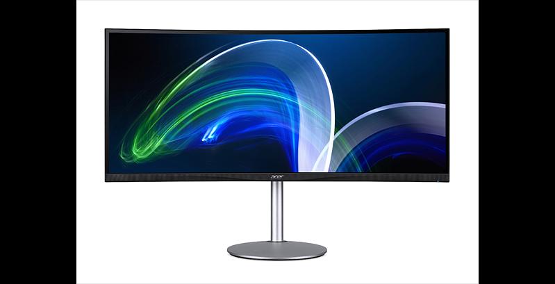 Монитор 34" ACER (Ent.) CB342CURbemiiphuzx IPS, 21:9, 3440x1440, 300nit, 75Hz 2ms, 300cd 2xHDMI(2.0) + 1xDP(1.2) + 1xTYPE C (PD90W) + USB3.0x4+USB-B(2up 4down) + RJ45 + Audio out+H.adj.150+Dockable (RJ45) (UM.CB2EE.015) фото 1