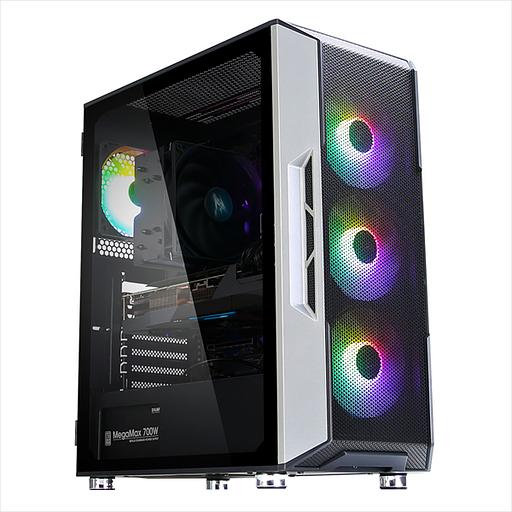 Корпус ZALMAN I3 NEO WHITE, ATX, WHITE, FRONT MESH, WINDOW, 2x3.5", 3x2.5", 1xUSB2.0, 2xUSB3.0, FRONT 3x120mm RGB, REAR 1x120mm RGB (I3 NEO White) фото 1