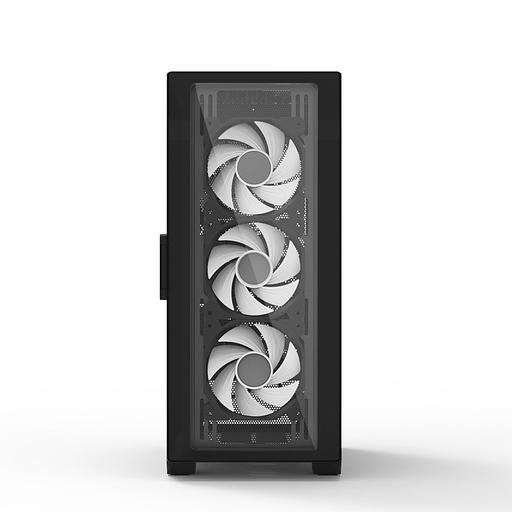 Корпус ZALMAN I3 NEO TG BLACK, ATX, BLACK, FRONT MESH, WINDOW, 2x3.5", 3x2.5", 1xUSB2.0, 2xUSB3.0, FRONT 3x120mm RGB, REAR 1x120mm RGB (I3 NEO TG Black) фото 5