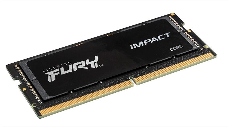 Оперативная память Kingston DDR5 16GB 5600MT/s CL40 SODIMM FURY Impact PnP (KF556S40IB-16) фото 2