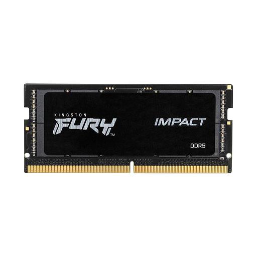 Оперативная память Kingston DDR5 8GB 4800MT/s CL38 SODIMM FURY Impact PnP (KF548S38IB-8) фото 2