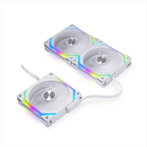 Вентилятор LIAN LI UNI FAN SL V2 120 White aRGB PWM 120mm 2000RPM (3pcs) (G99.12SLV23W.00) фото 1