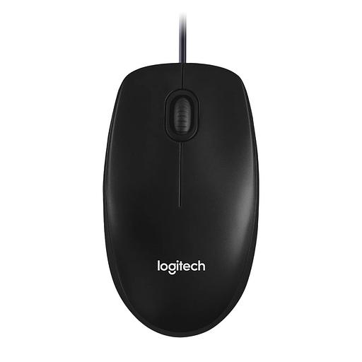 Мышь Logitech M100 Black (910-006652) черная, оптическая, 1000dpi, USB, 1.8м, {10} фото 1