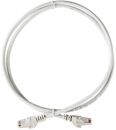 Коммутационный шнур (патч-корд), кат.5Е UTP, LSZH, 2м, серый ITK RJ45(m) - RJ45(m) Cat. 5e U/UTP LSZH 2м серый (PC01-C5EUL-2M) фото 1
