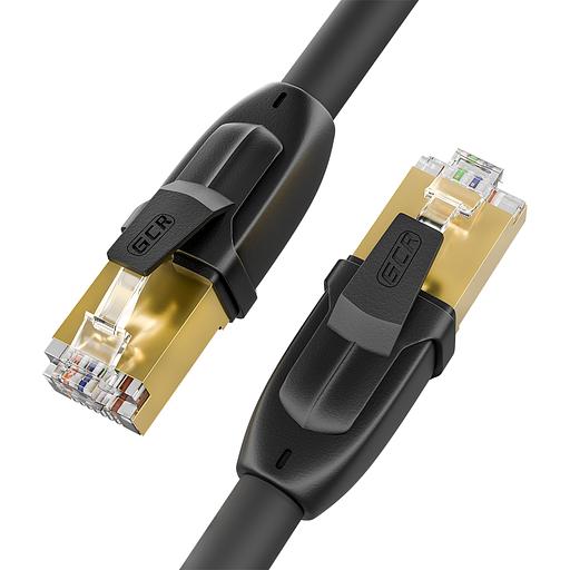 GCR Патч-корд PROF прямой 7.5m, FTP медь кат.6, позолоч. контакты и коннектор, 25 AWG, Deluxe ethernet high speed 10 Гбит/с, RJ45, T568B, GCR-52548 Greenconnect GCR-52548 фото 1