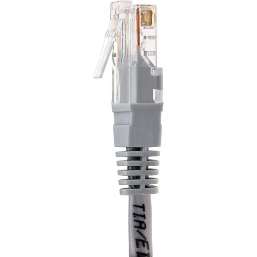 Патчкорд литой "Telecom" UTP кат.5е 0,5м серый VCOM NA102--0.5M фото 4