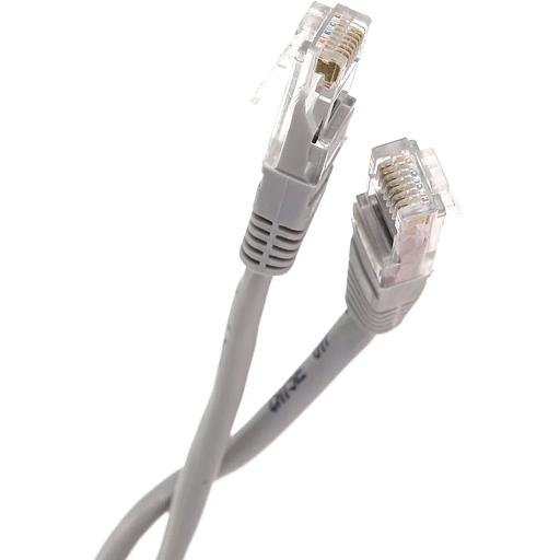 Патчкорд литой "Telecom" UTP кат.5е 3,0м серый VCOM NA102--3M фото 4