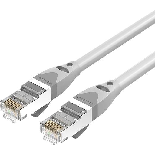 Патч-корд Vention прямой SFTP cat.6A, RJ45 - 1,5м. Серый Vention IBHHG фото 1
