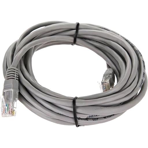 Патчкорд литой "Telecom" UTP кат.5е 5,0м серый VCOM NA102--5M фото 1
