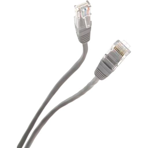 Патчкорд литой "Telecom" UTP кат.5е 5,0м серый VCOM NA102--5M фото 3