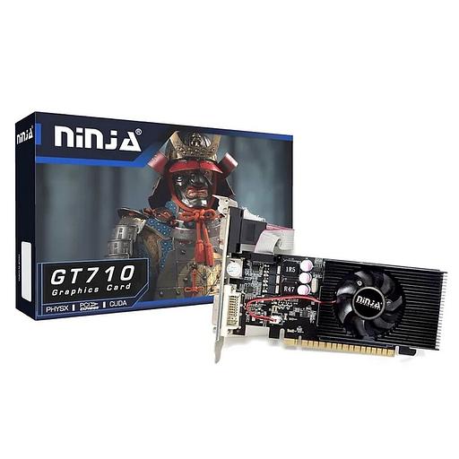 Видеокарта Ninja (Sinotex) NVIDIA GT 710 954 1024 1333 64 RTL [NF71NP013F] фото 1