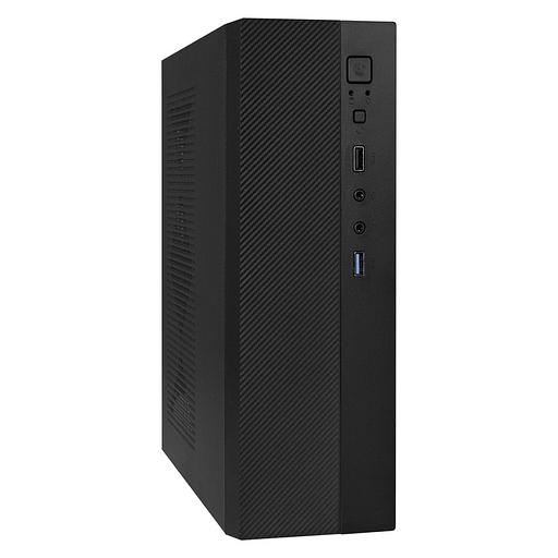 Корпус Desktop ExeGate MI-301U (mATX/mini-ITX, без БП, 1*USB+1*USB3.0, аудио, черный) фото 1