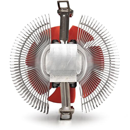 Кулер ExeGate EE80 (EX286144RUS) (Al, LGA775/1150/1151/1155/1156/1200/AM2/AM2+/AM3/AM3+/AM4/FM1/FM2/754/939/940, TDP 65W, Fan 80mm, 2000RPM, Hydro bearing, 3pin, 22db, 205г, с термопастой, на защелках, Retail color box) фото 4