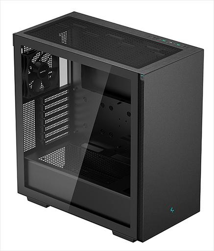 Корпус Deepcool CH510 без БП, боковое окно (закаленное стекло), 1x120мм вентилятор сзади, черный, ATX (CH510) фото 1