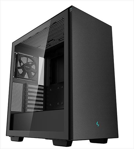 Корпус Deepcool CH510 без БП, боковое окно (закаленное стекло), 1x120мм вентилятор сзади, черный, ATX (CH510) фото 2
