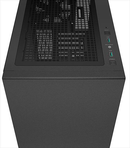Корпус Deepcool CH510 без БП, боковое окно (закаленное стекло), 1x120мм вентилятор сзади, черный, ATX (CH510) фото 4